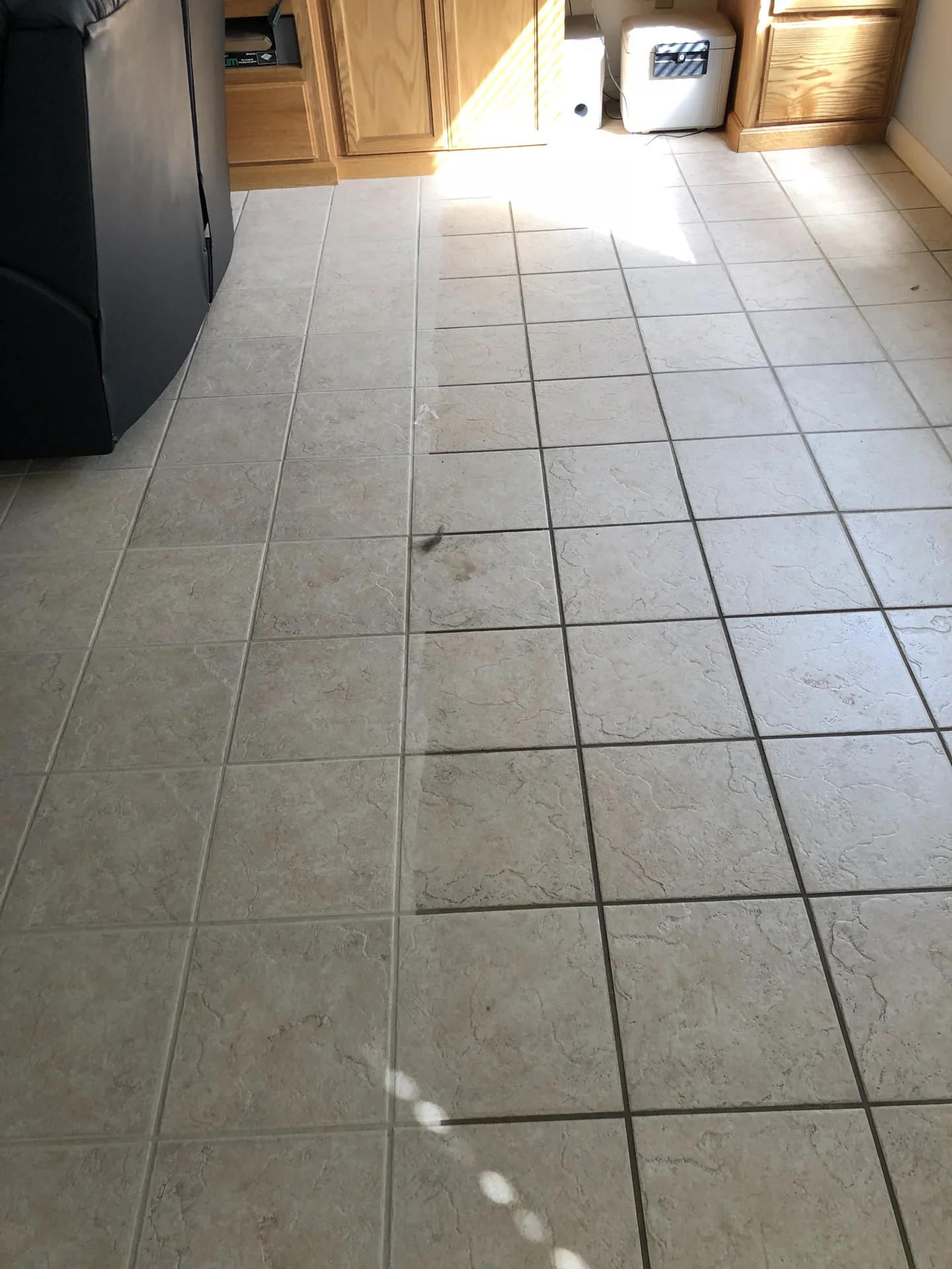 Tile hallway
